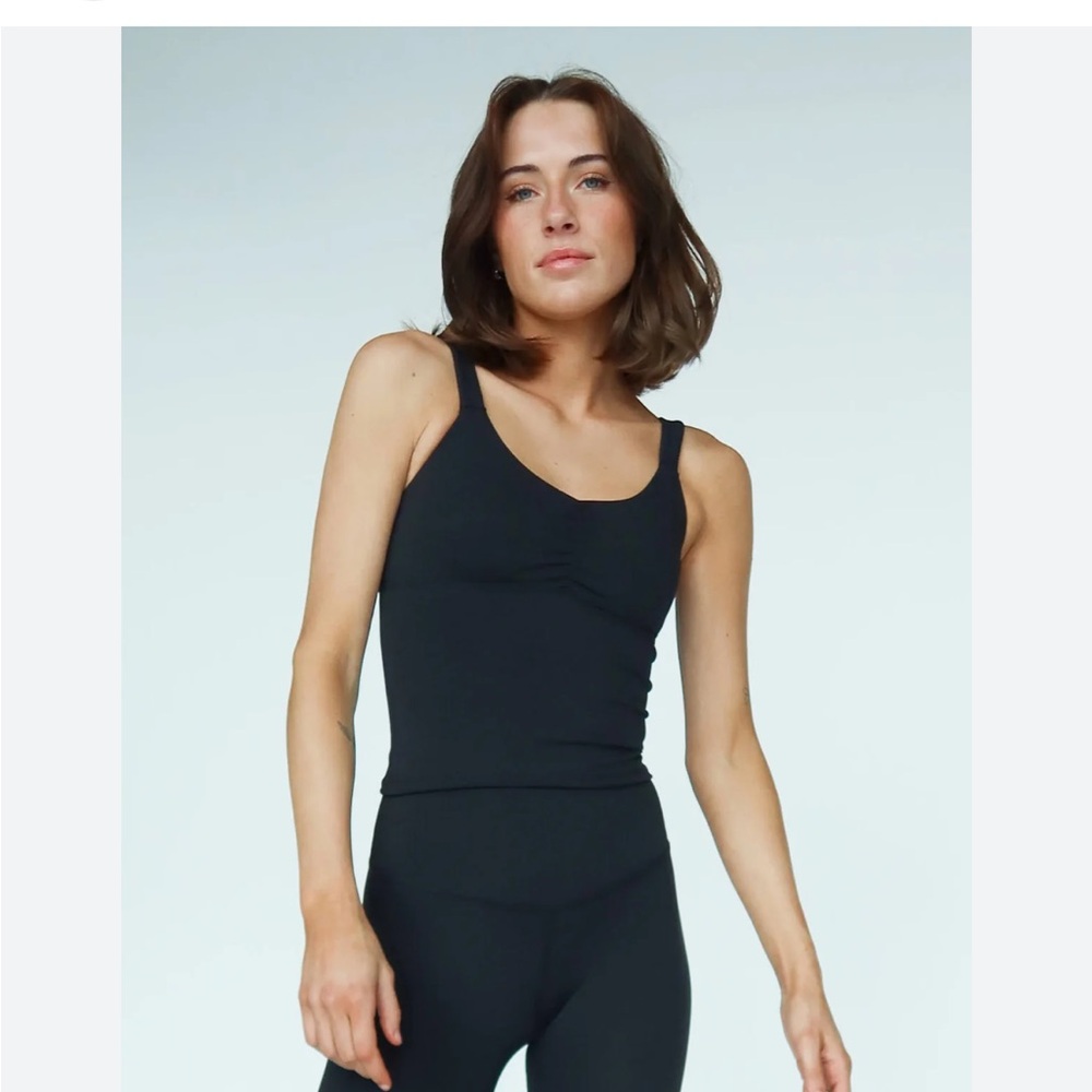 🆕 Five Dancewear Pilates Studio Black Tank Top Size L